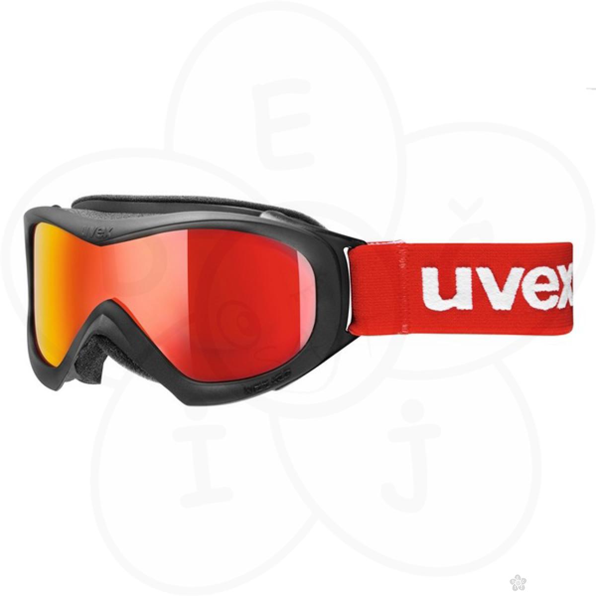 Naočare za skijanje Uvex Wizzard DL Mirror black-red, SKI-S5538252026 