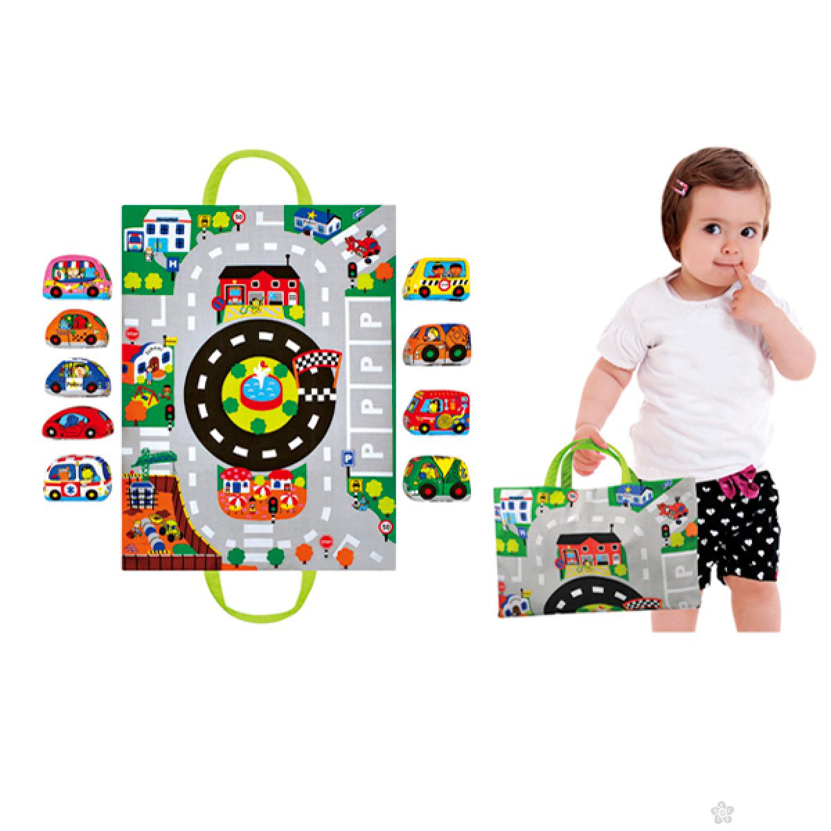Podloga automobili u gradu Ks Kids, KA10665-PG 