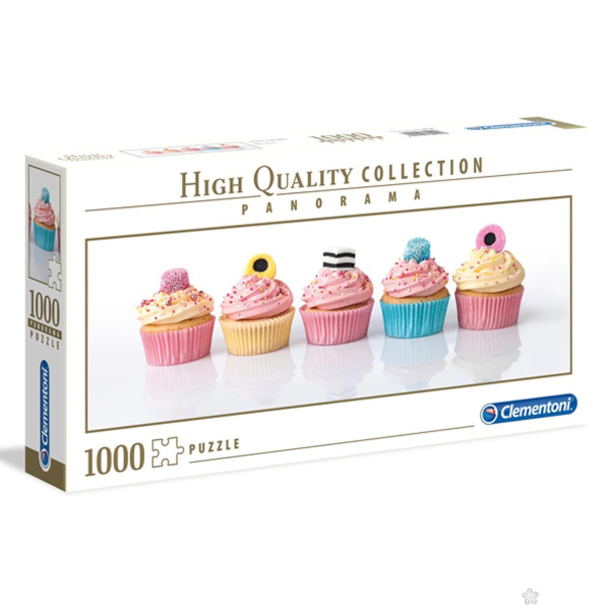 Puzzla Cupcakes Panorama 1000pcs Clementoni 