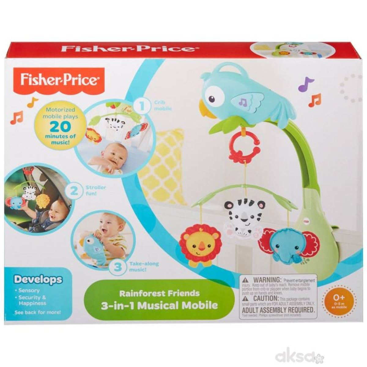 Fisher Price projektor 3 u 1  MACHR11 