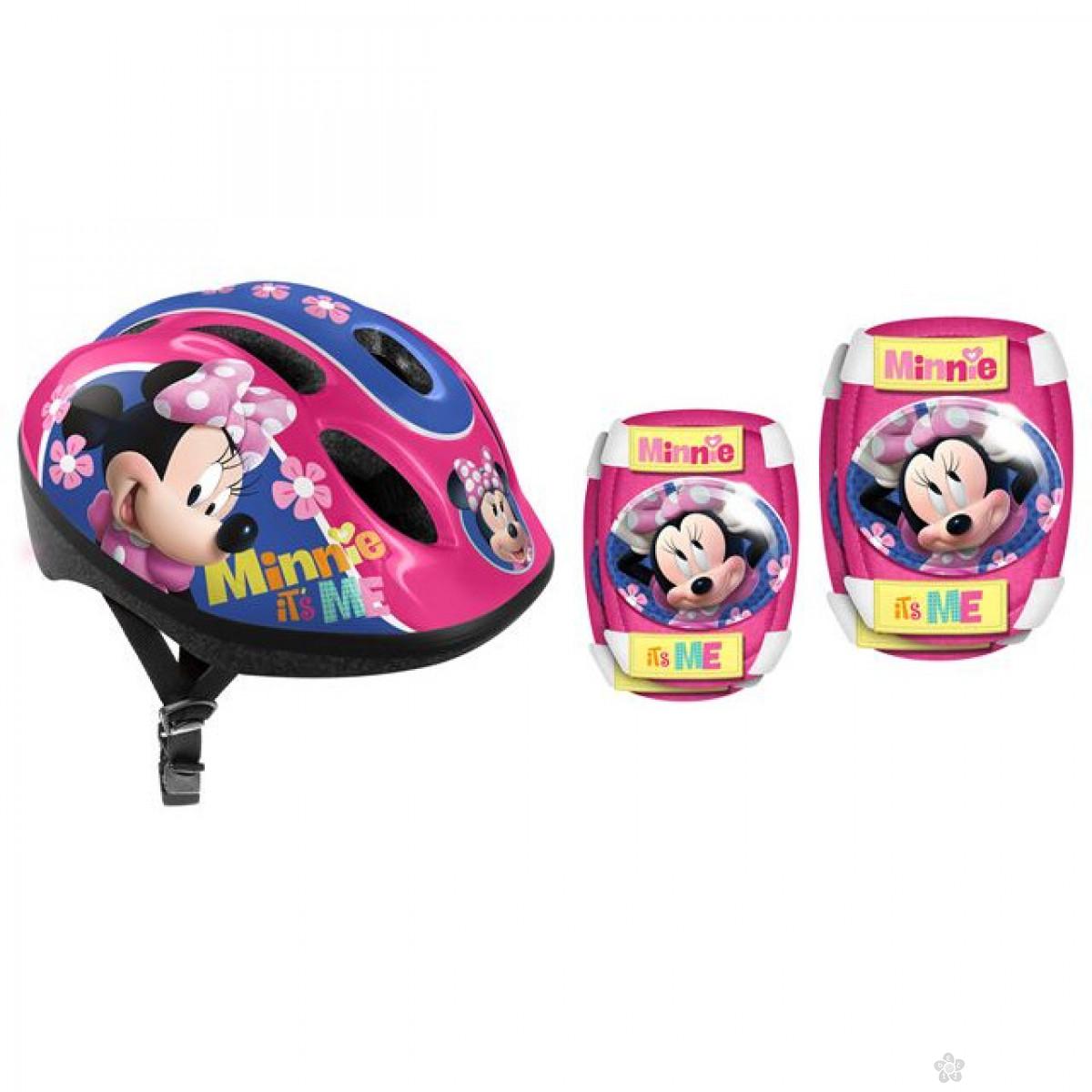 Kaciga Stitnici Za Kolena I Laktove Minnie 0127479 Decji Sajt