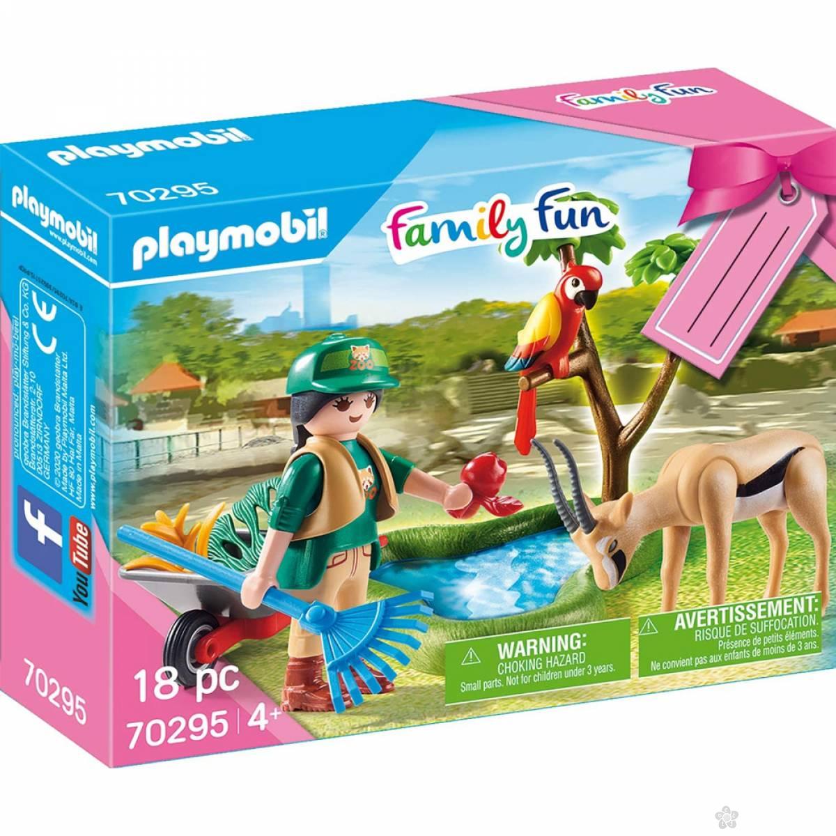 Playmobile Family Fun Zoo set 23891 