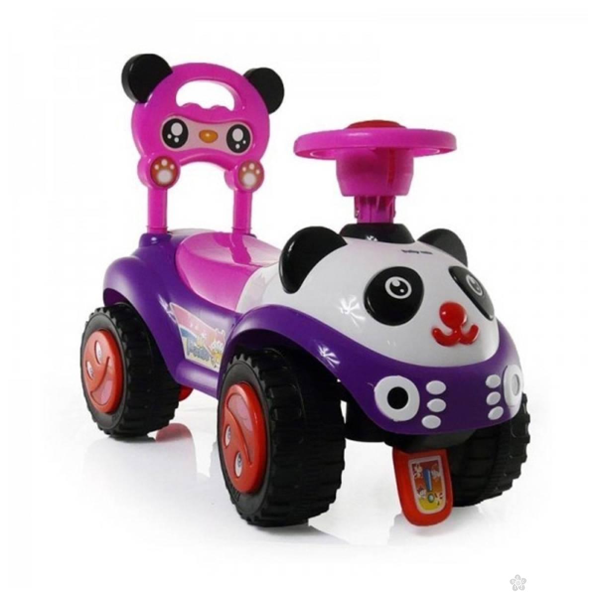 Baby Mix guralica panda ljubicasto-roze 