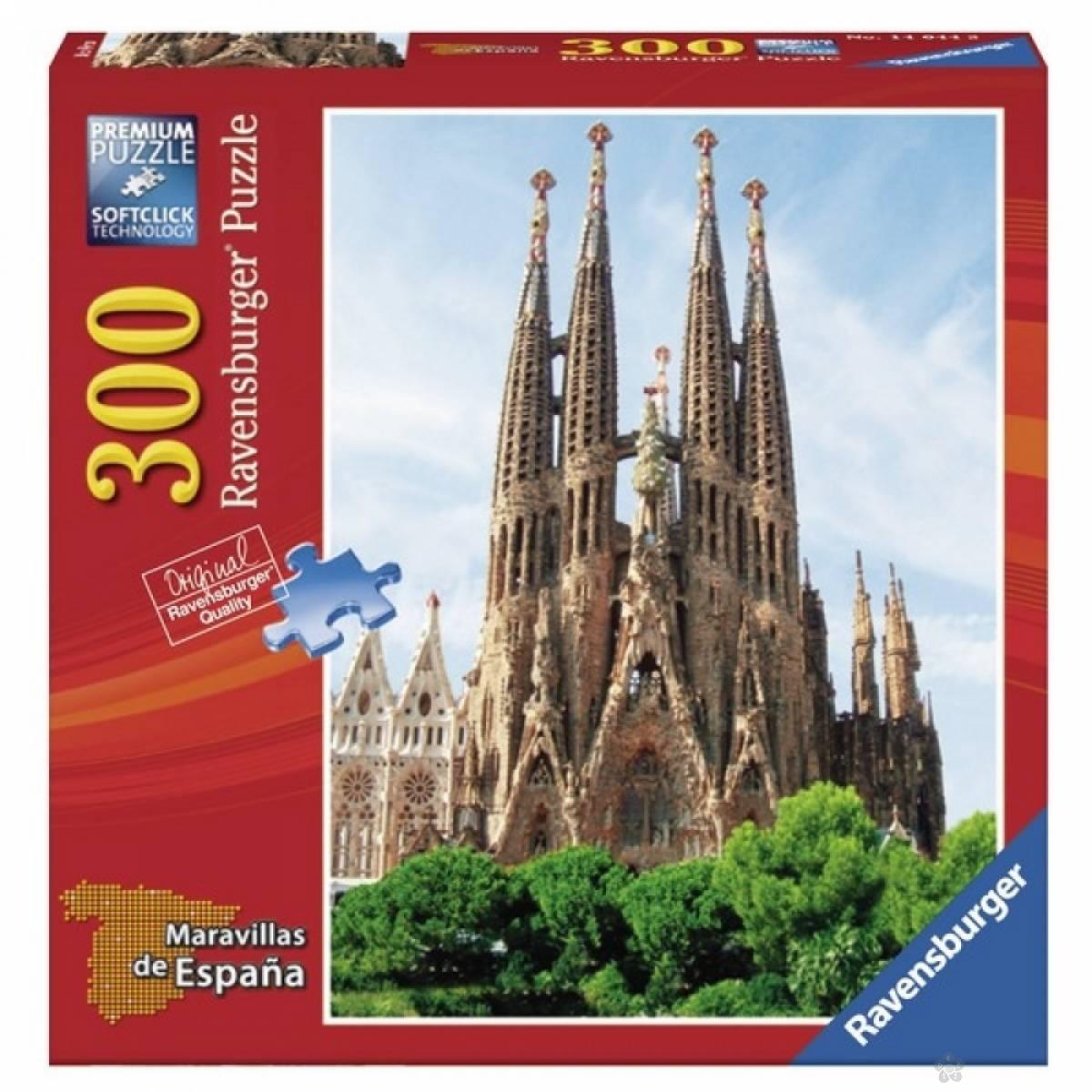 Ravensburger puzzle Sagrada Familija RA14044 