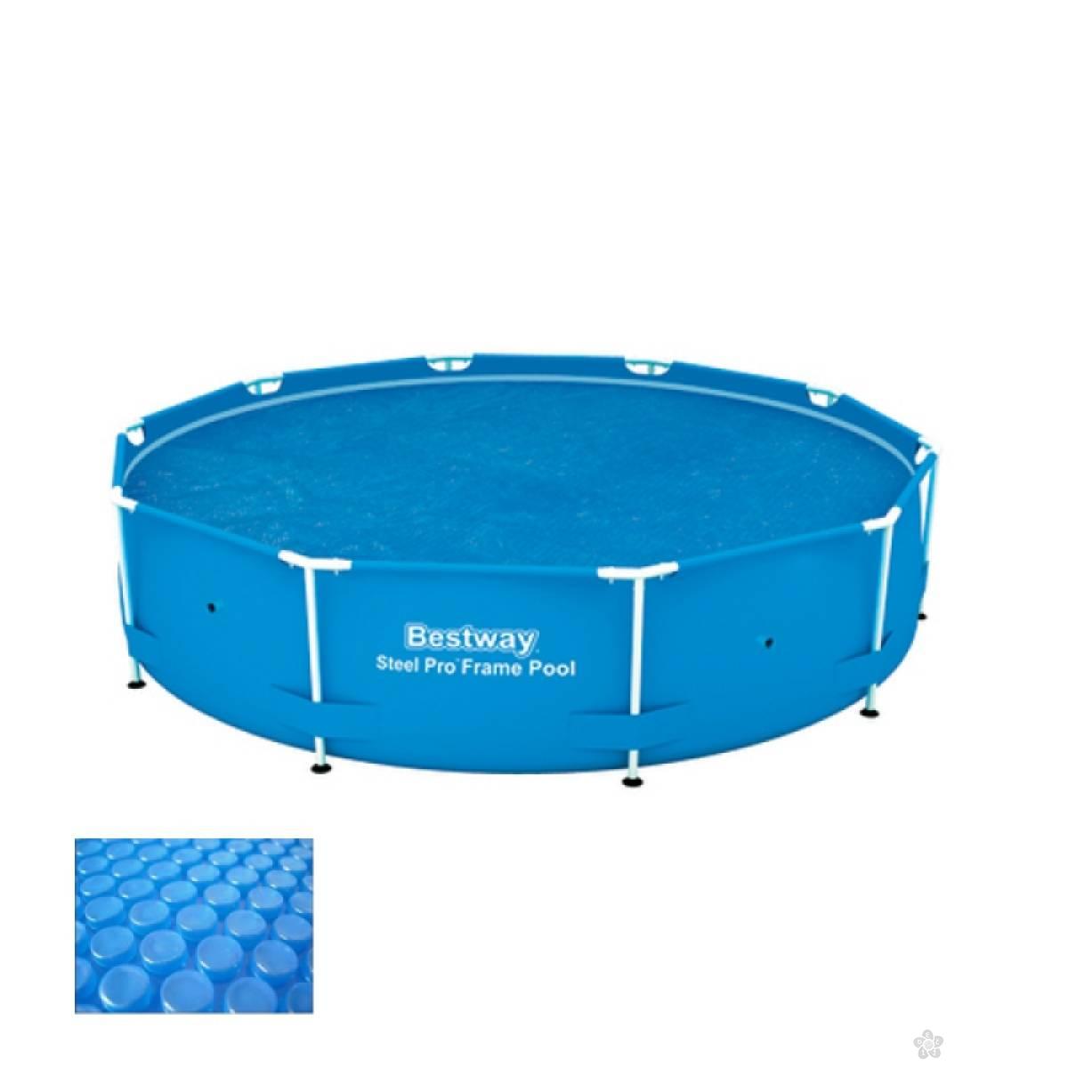 Solarni pokrivač za bazen 305cm 58241 