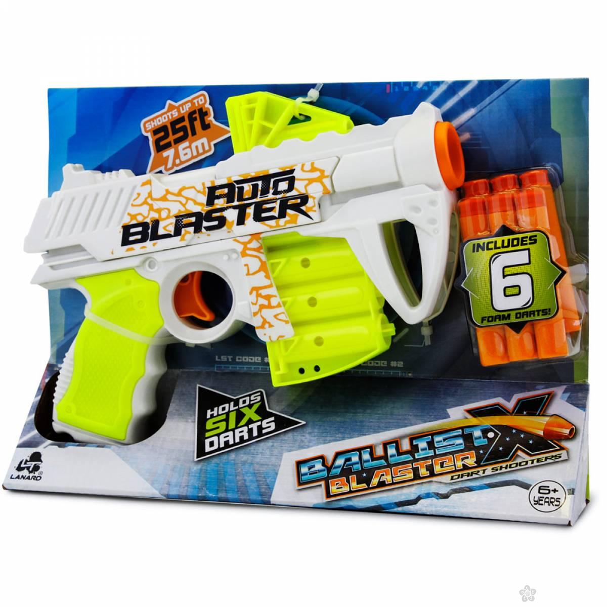 Lanard Pištolj Ballist-x Auto blaster 91554 
