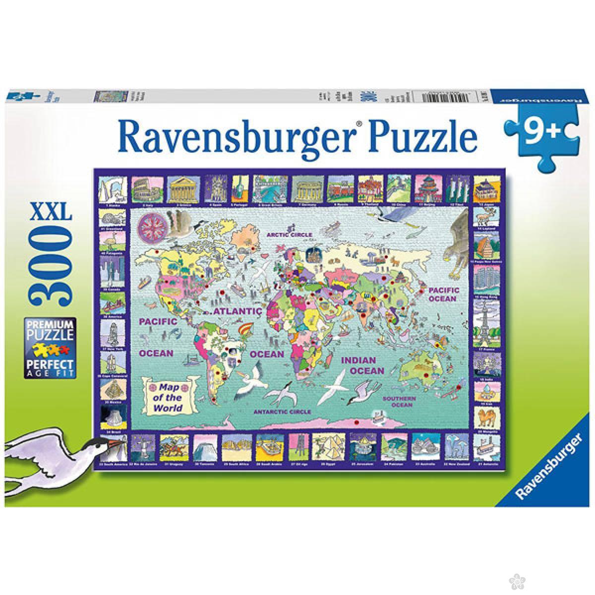 Ravensburger puzzle Pogled na Svet RA13190 