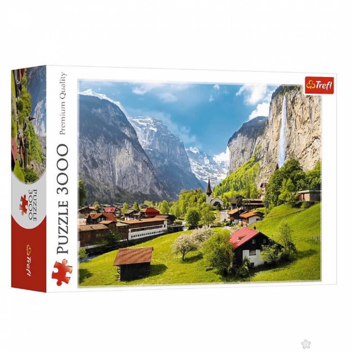 Puzzla Lauterbrunnen, Switzerland T33076 