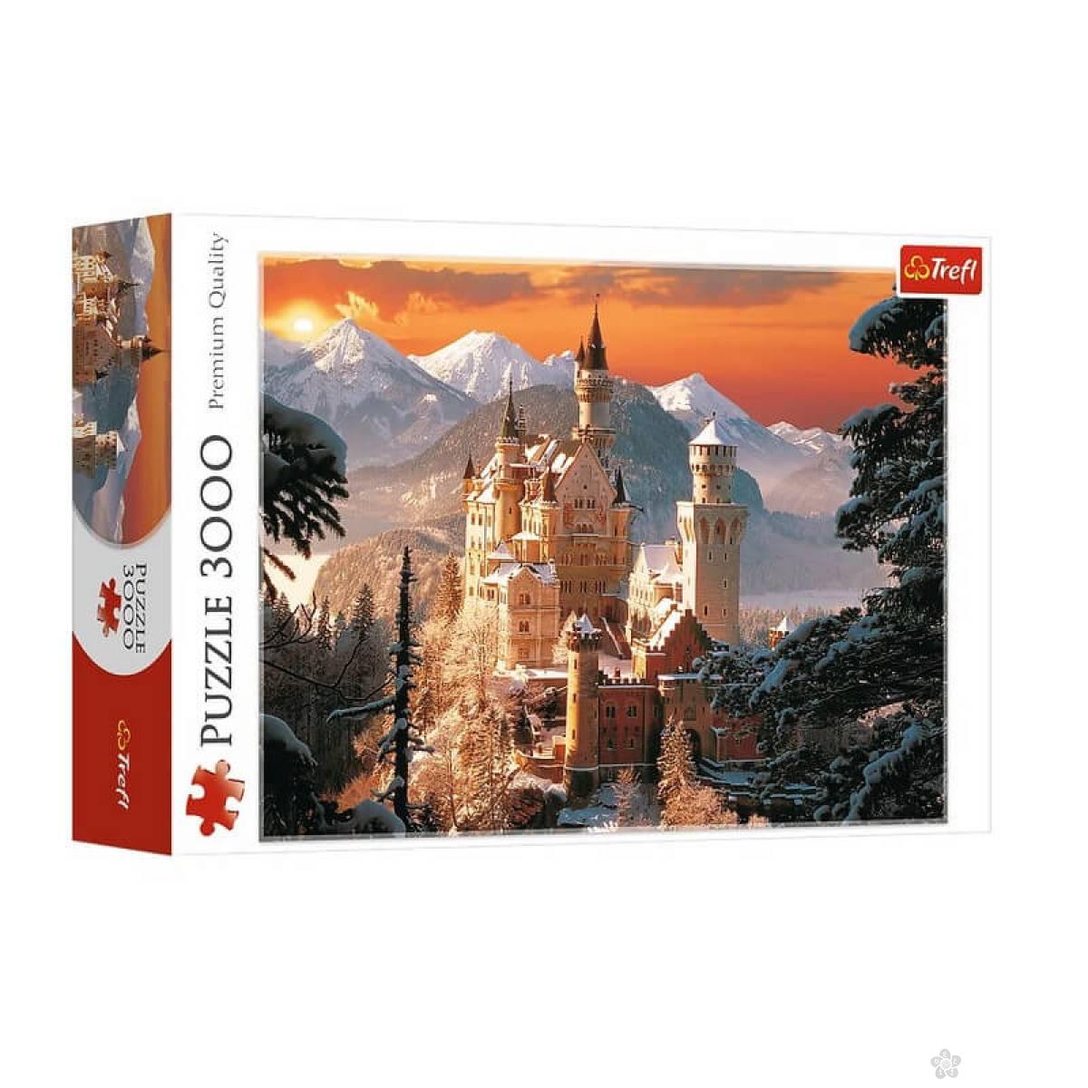 Puzzla Wintry Neuschwanstein Castle T33025 