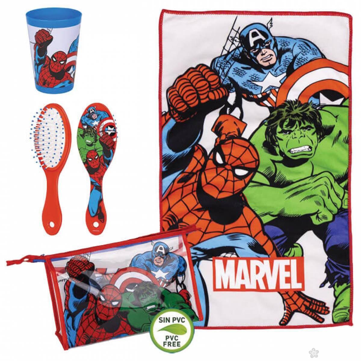 Torbica-neseser set 4/1 Avengers Cerda 2500002537 