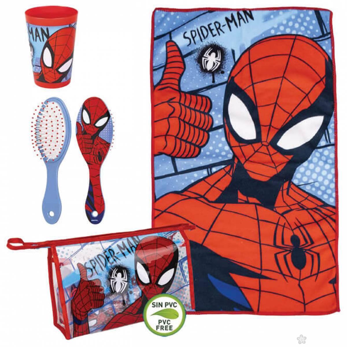 Torbica-neseser set 4/1 Spiderman Cerda 2500002536 