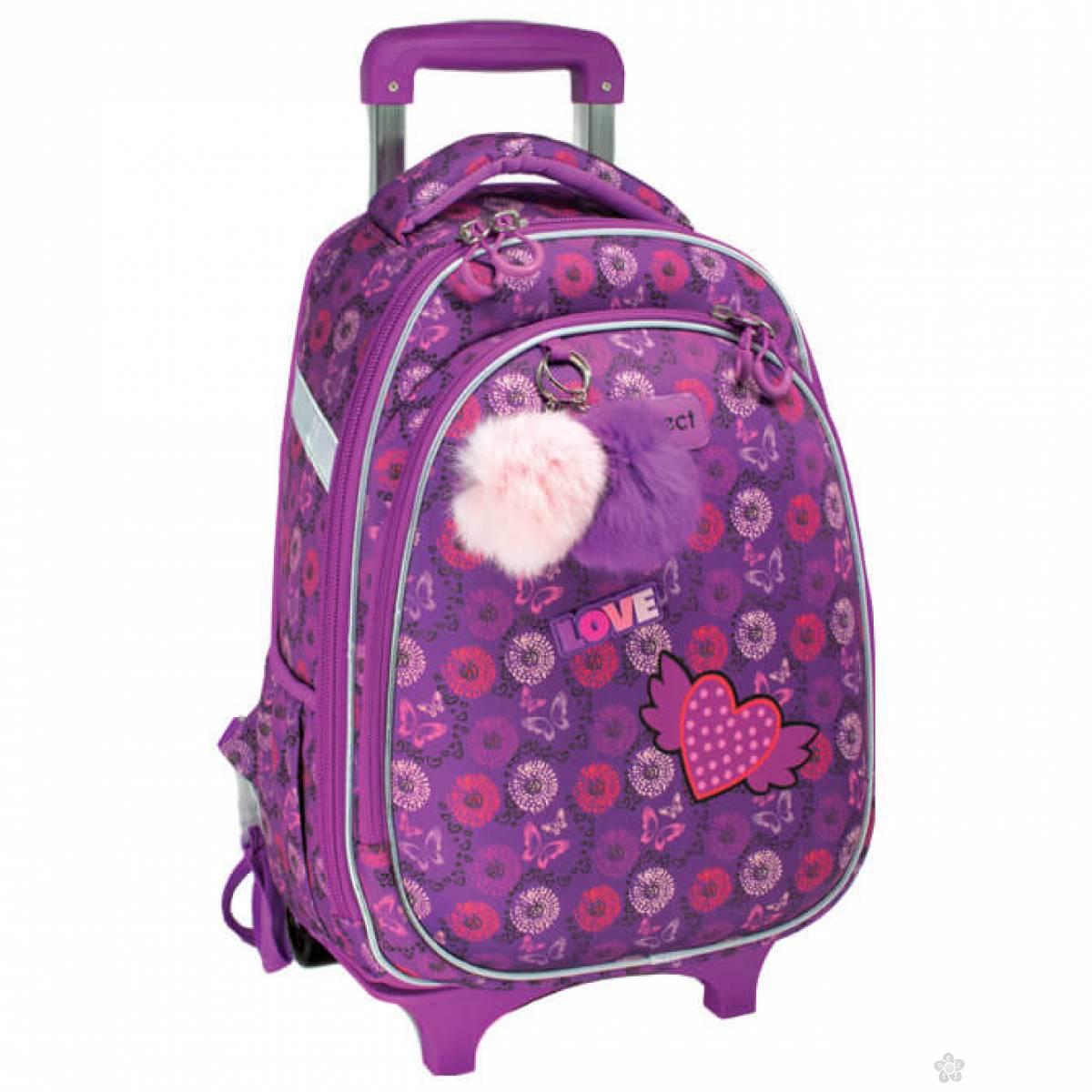 Ranac na točkiće XT Love Heart 54537 