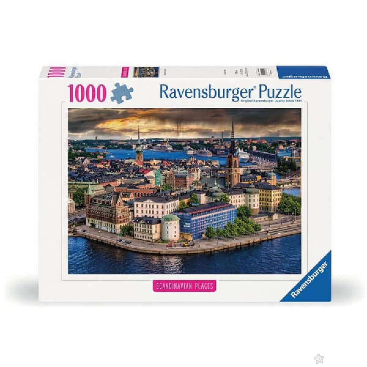 Ravensburger puzzle Stokholm, Švedska RA12000114 