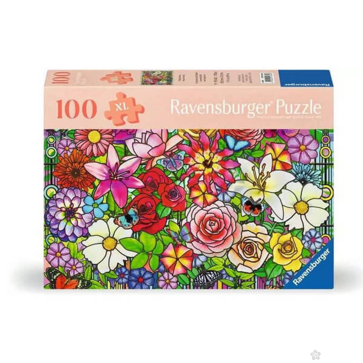 Ravensburger puzzle Tifani cveće RA12001364 