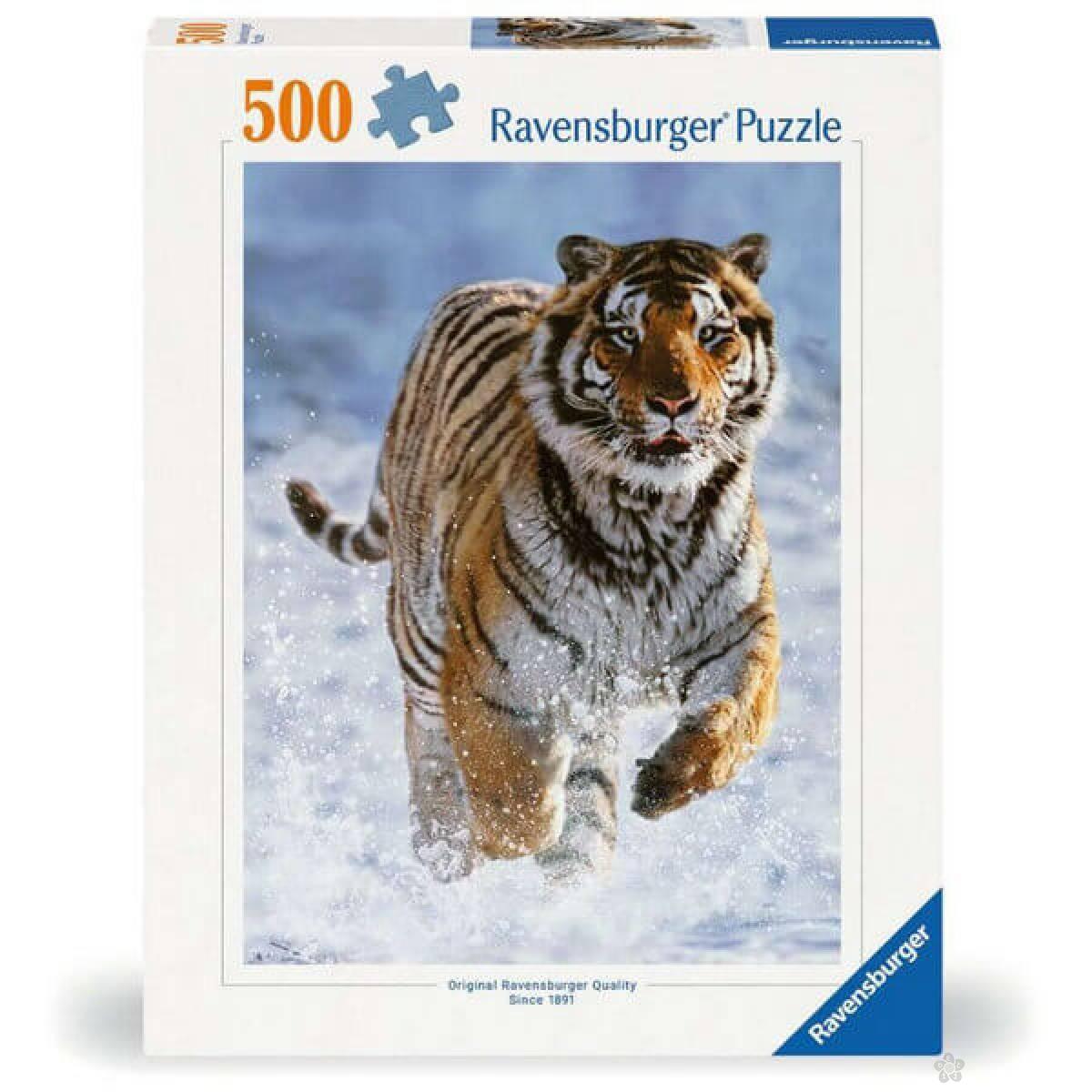Ravensburger puzzle Tigar zimi RA12000148 