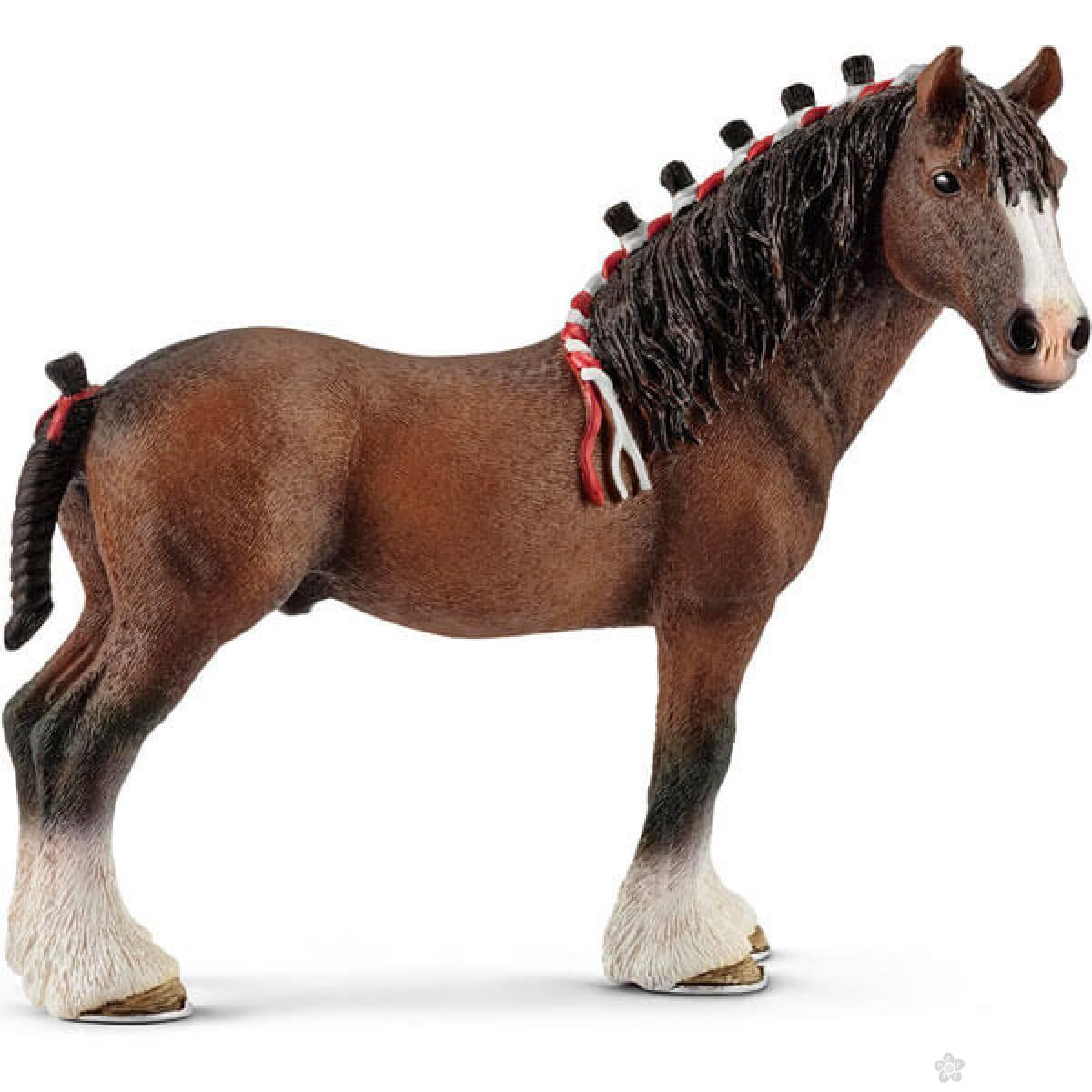 Clydesdale konj Schleich 13808 