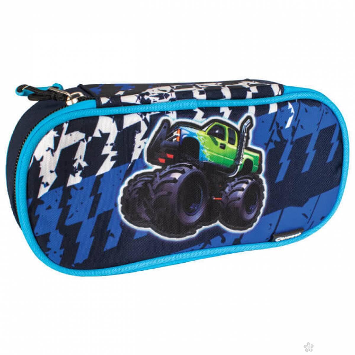 Ovalna pernica Monster Race 57397 