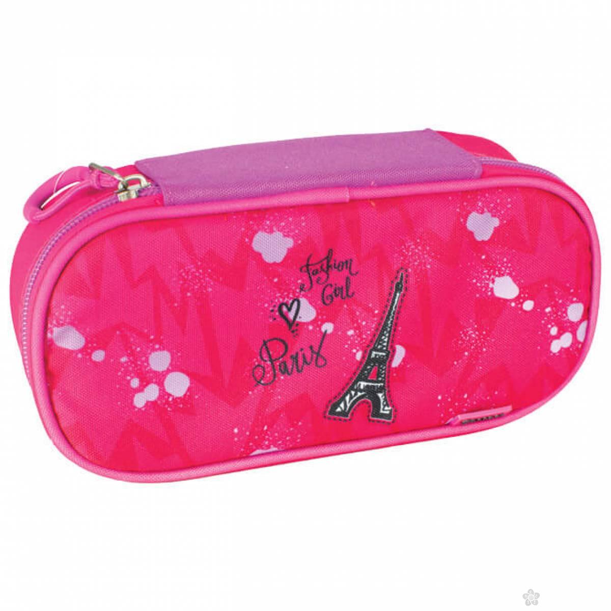Ovalna pernica Paris fashion Girl 57410 