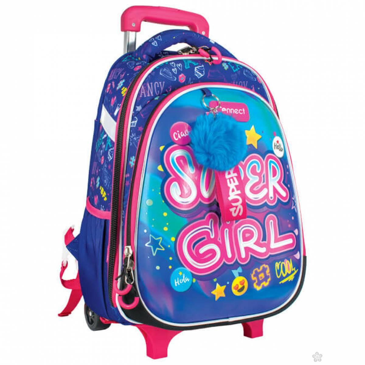 Ranac na točkiće XT Super Girl 57429 