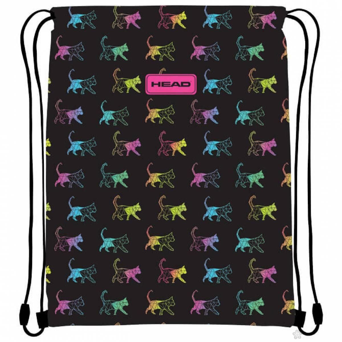 Torba za patike Rainbow Kitty Head 507023026 