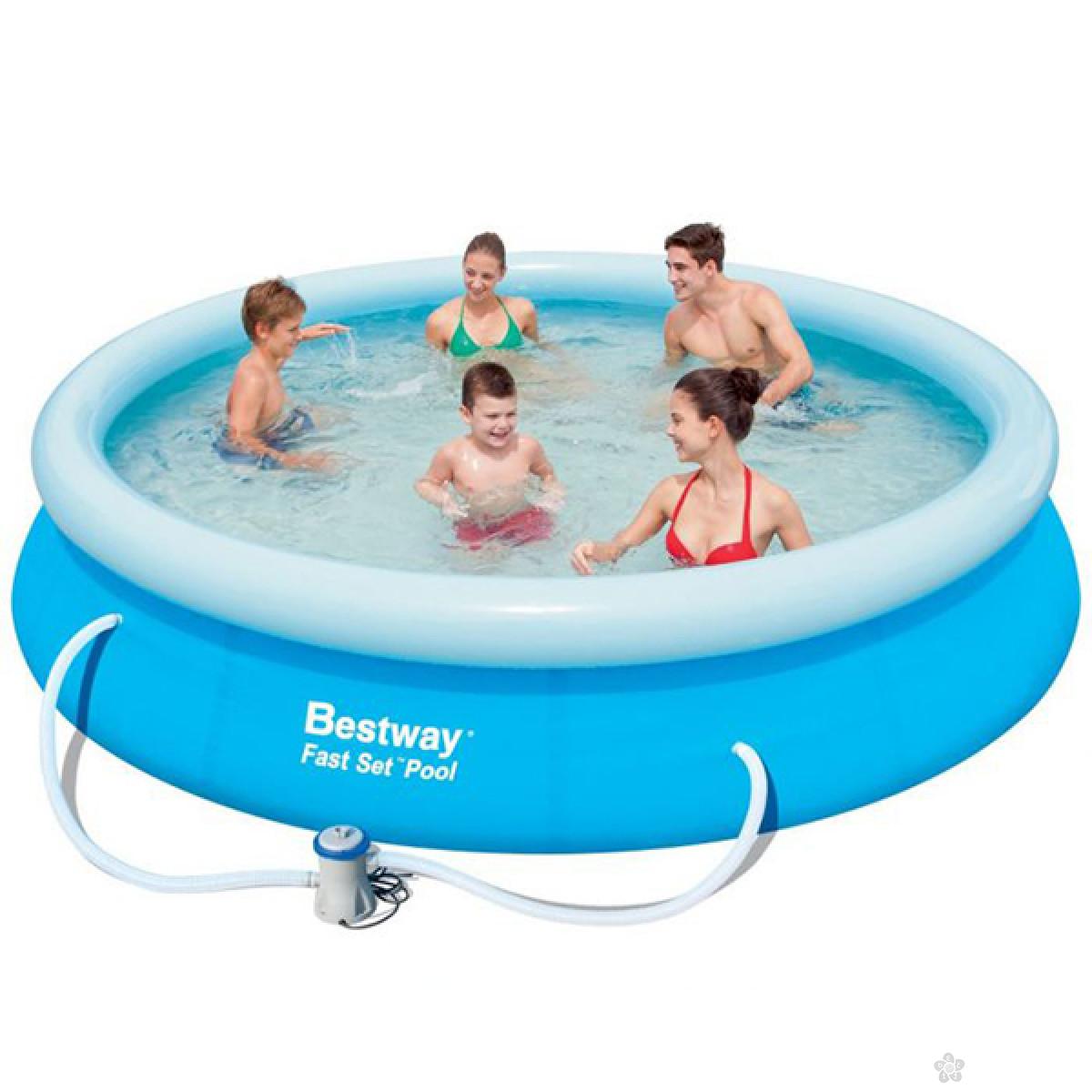 Bazen za dvorište Bestway Fast set 366x76cm, 57274 