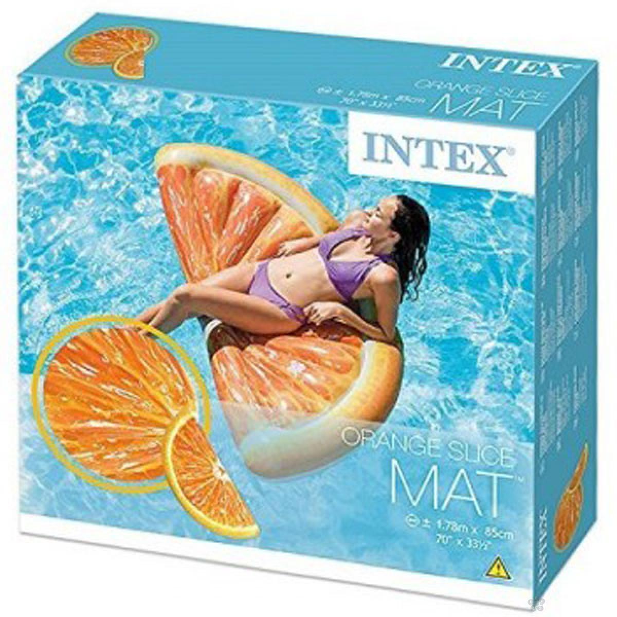 Dušek za kupanje Pomorandža Intex 58763 