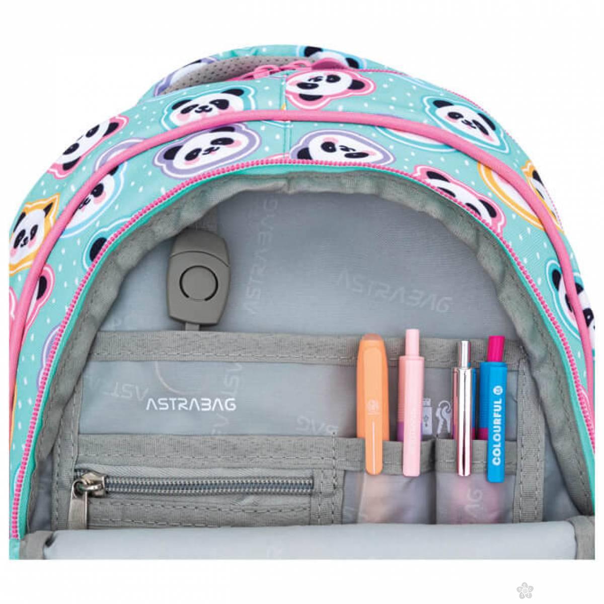 Anatomski ranac Minty Pandas Astrabag 502025010 