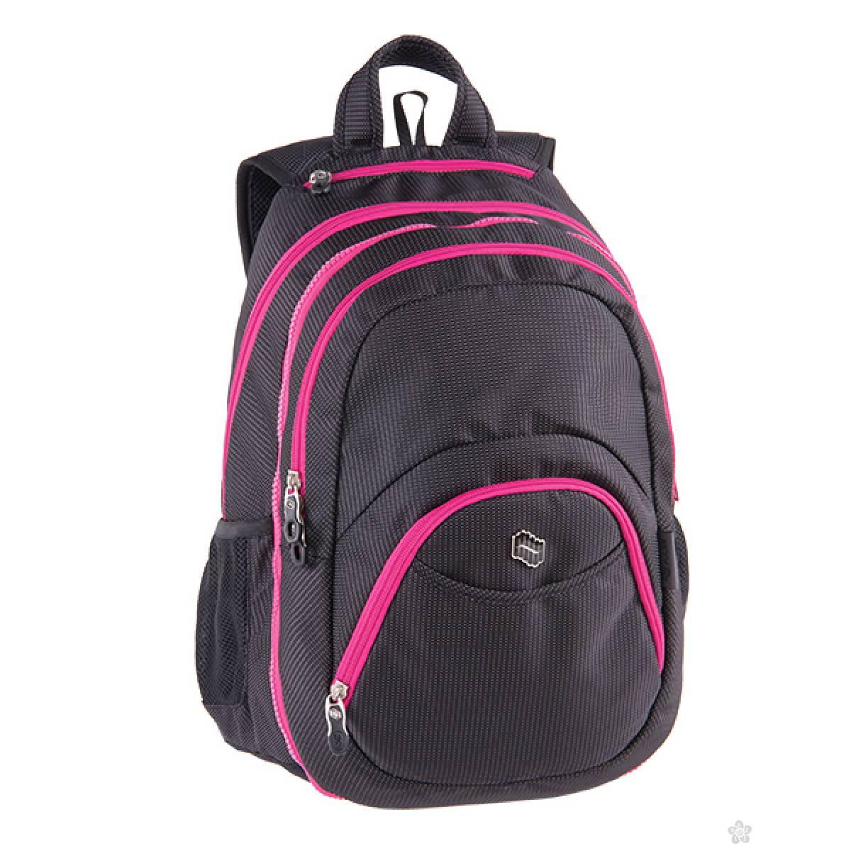 Ranac 2 u 1 Teens Pink Black Dot 121793 