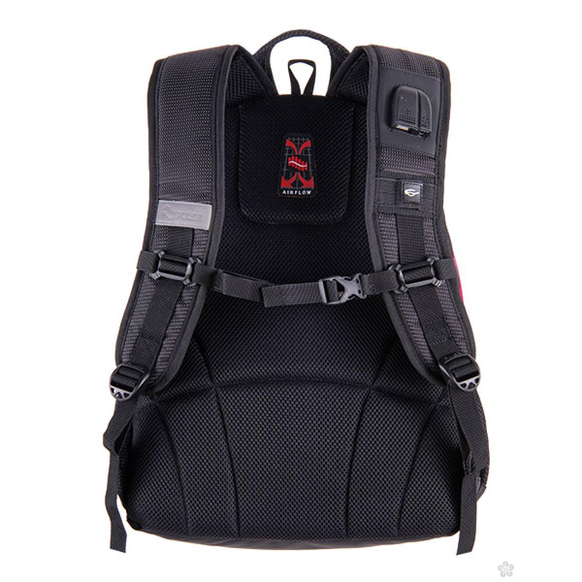 Ranac 2 u 1 Teens Pink Black Dot 121793 