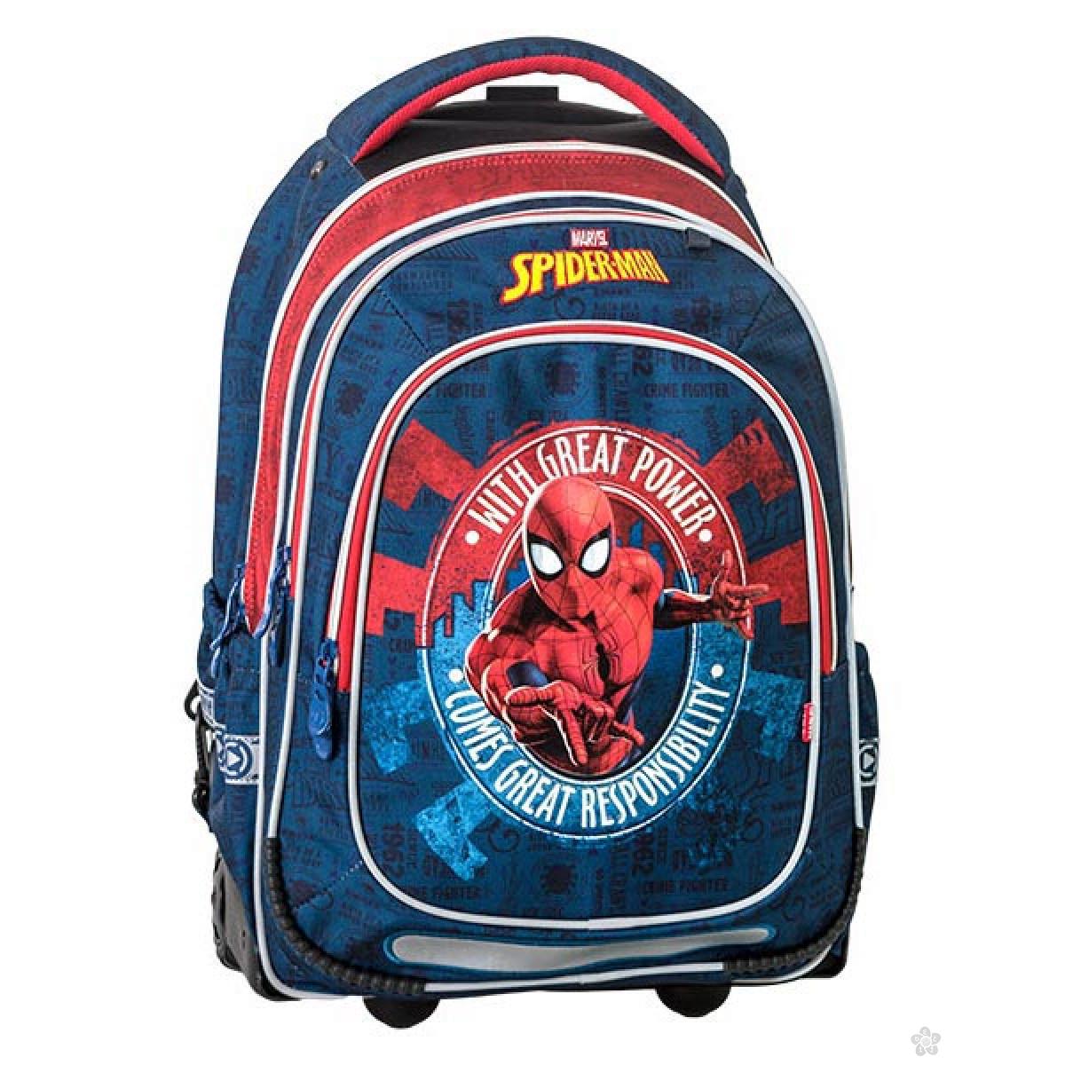 Ranac na točkiće Trolley Spiderman Emblem, 326000 