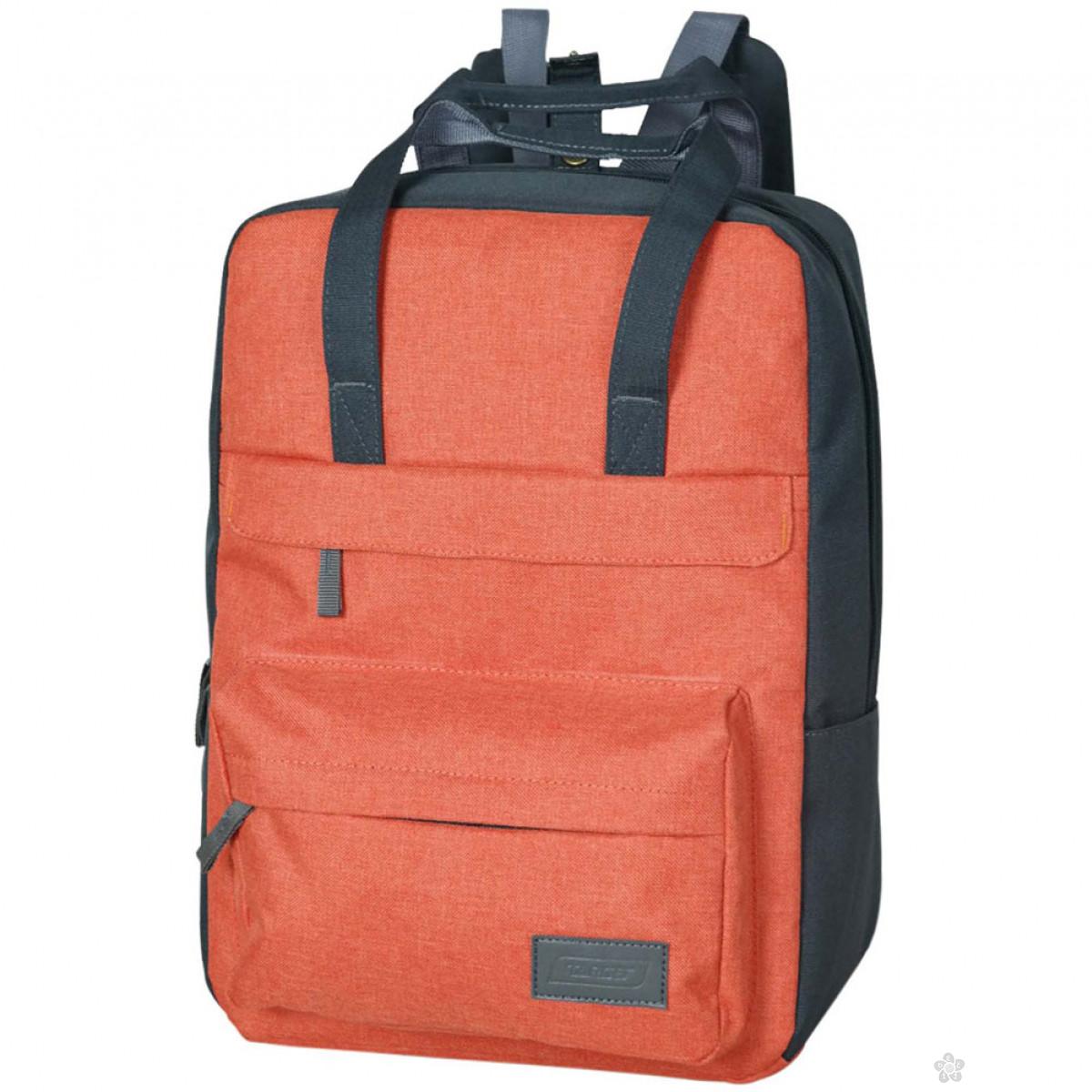 Ranac University Line Orange Amber + torba za užinu 21469 
