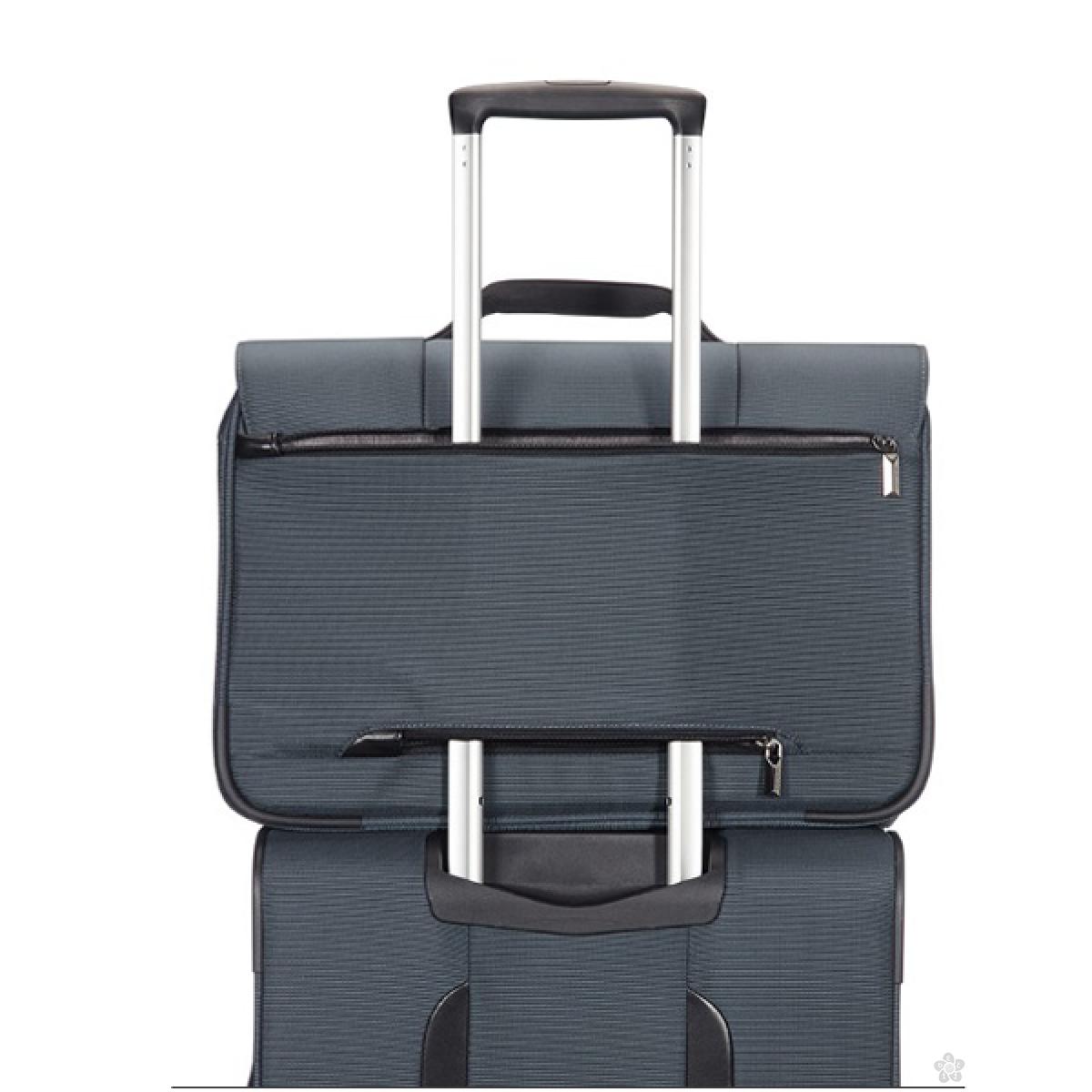Samsonite poslovna torba BRIEFCASE 2 GUSSETS 15.6 SIVA 