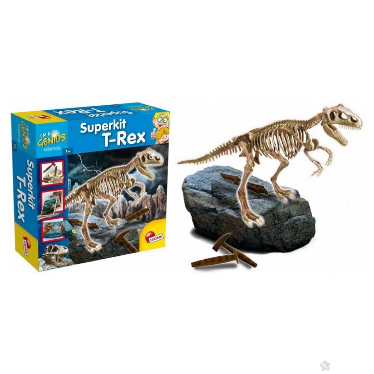 Mali Genije  Super Kit T-Rex Lisciani, 35175 