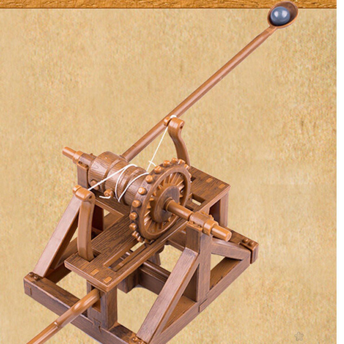 3D Leonardo Da Vinci Catapult E272 