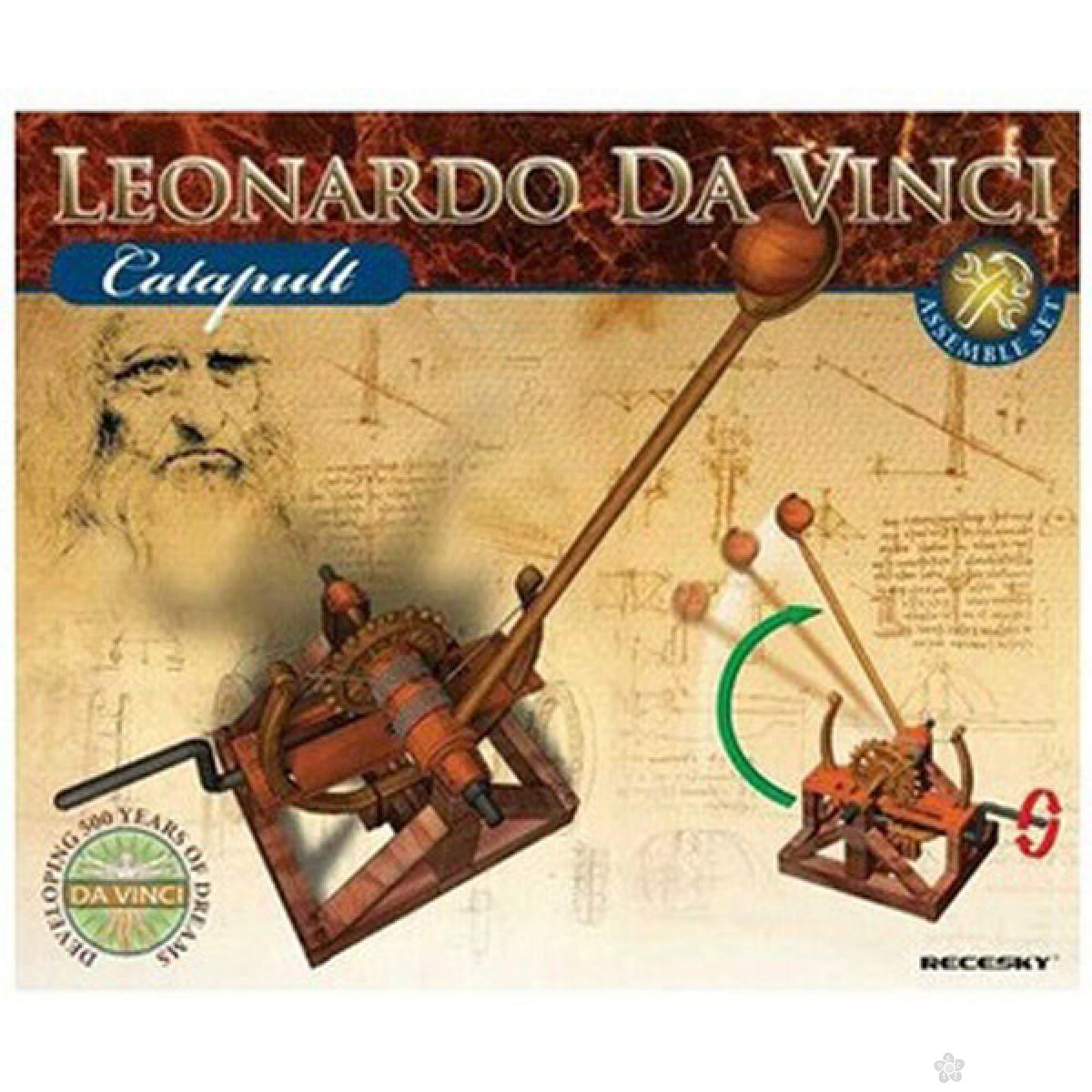 3D Leonardo Da Vinci Catapult E272 