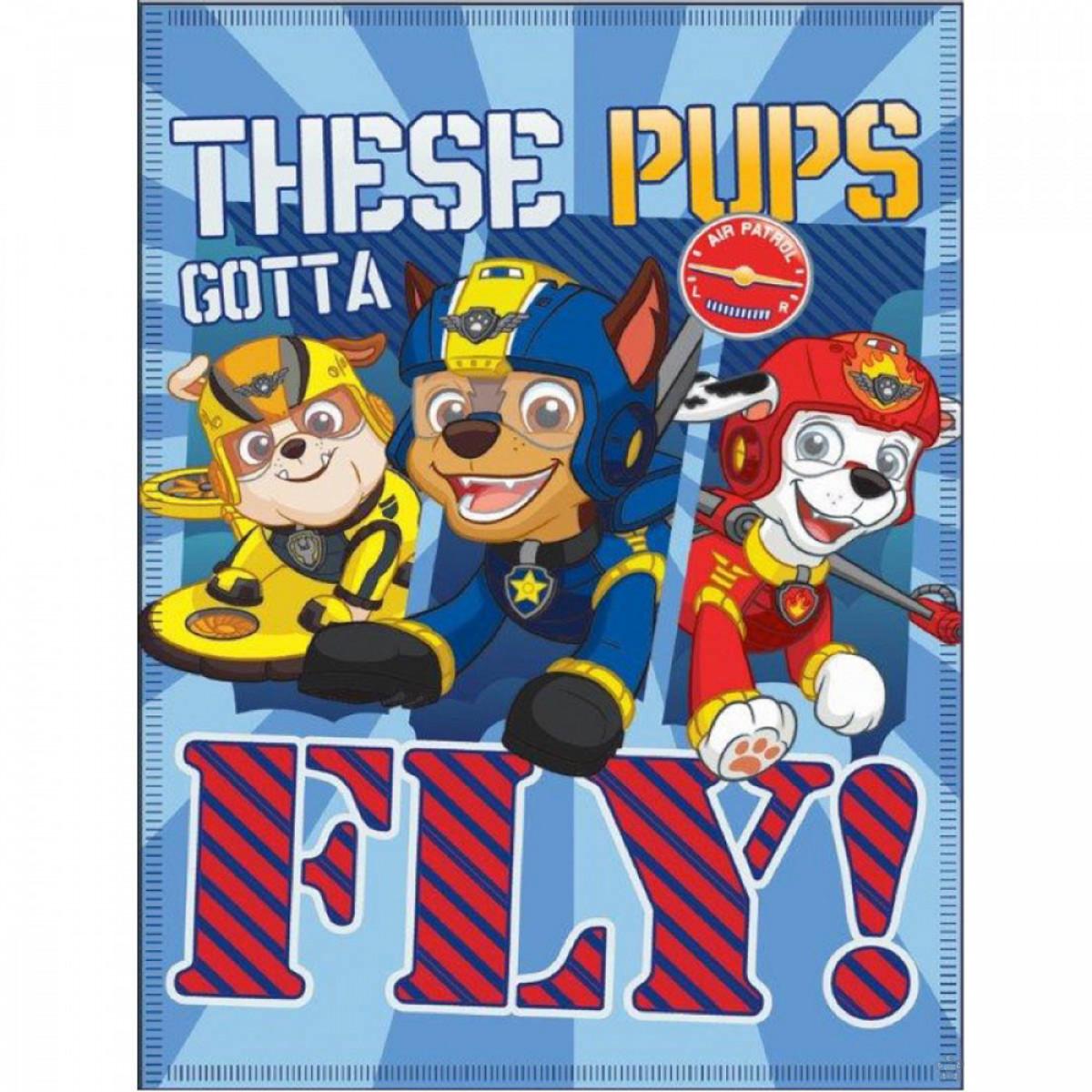 Ćebe Paw Patrol, PT07210-plavo