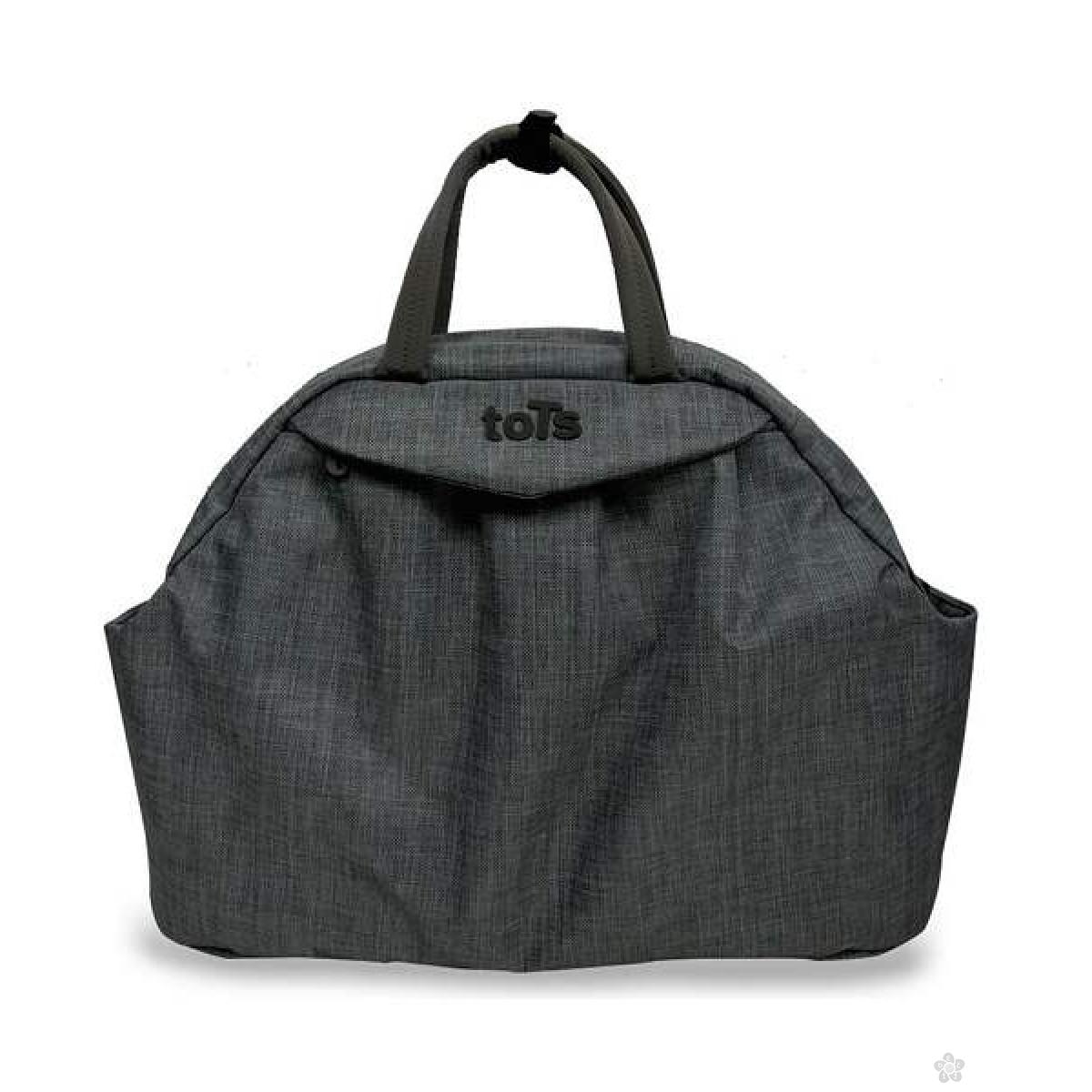 Torba za Mame Tots Chic Dark Grey Melange 