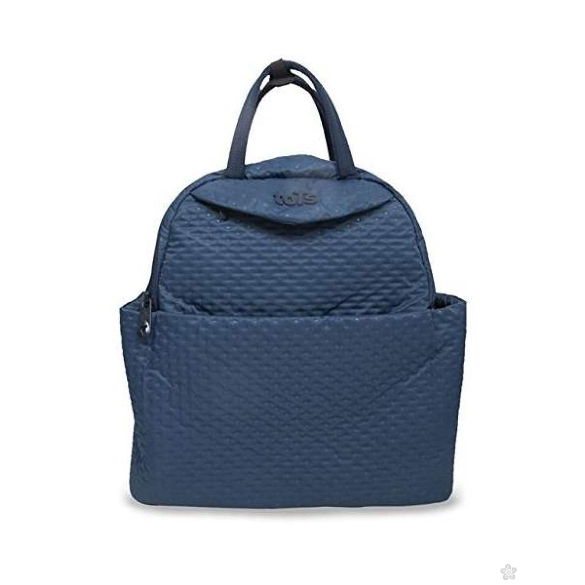 Tots Infinity Torba za Mame Blue Quilt 