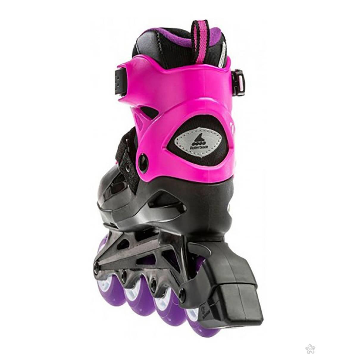 Roleri Rollerblade deciji  FURY G black-pink 