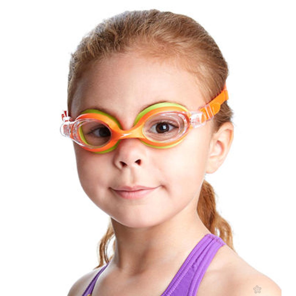 Dečije naočare za plivanje Speedo Sea Squad Skoogle Jr narandžaste, 8073598434 