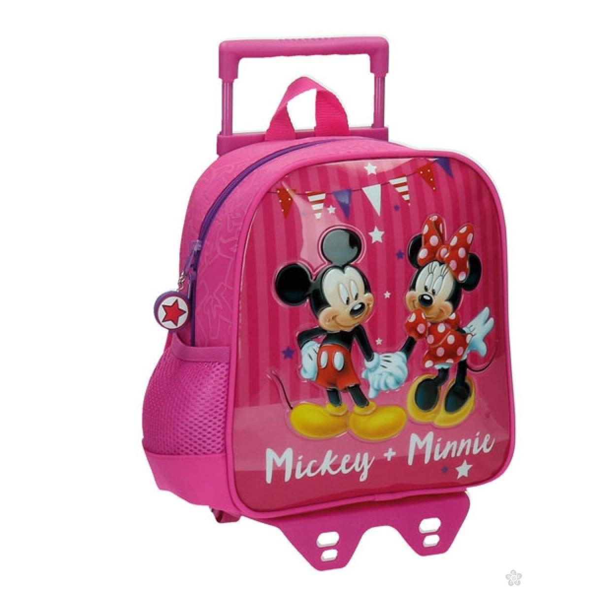Ranac Mickey & Minnie sa tockicima, 25cm, 26.920.M1 