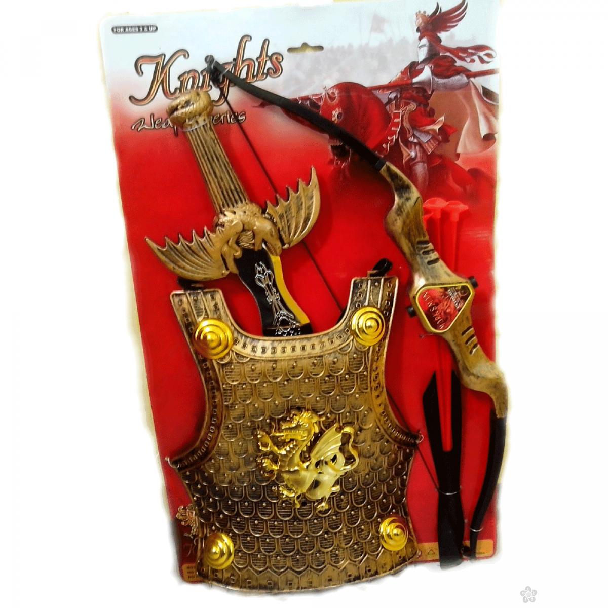 Za maskenbal-set za viteza 