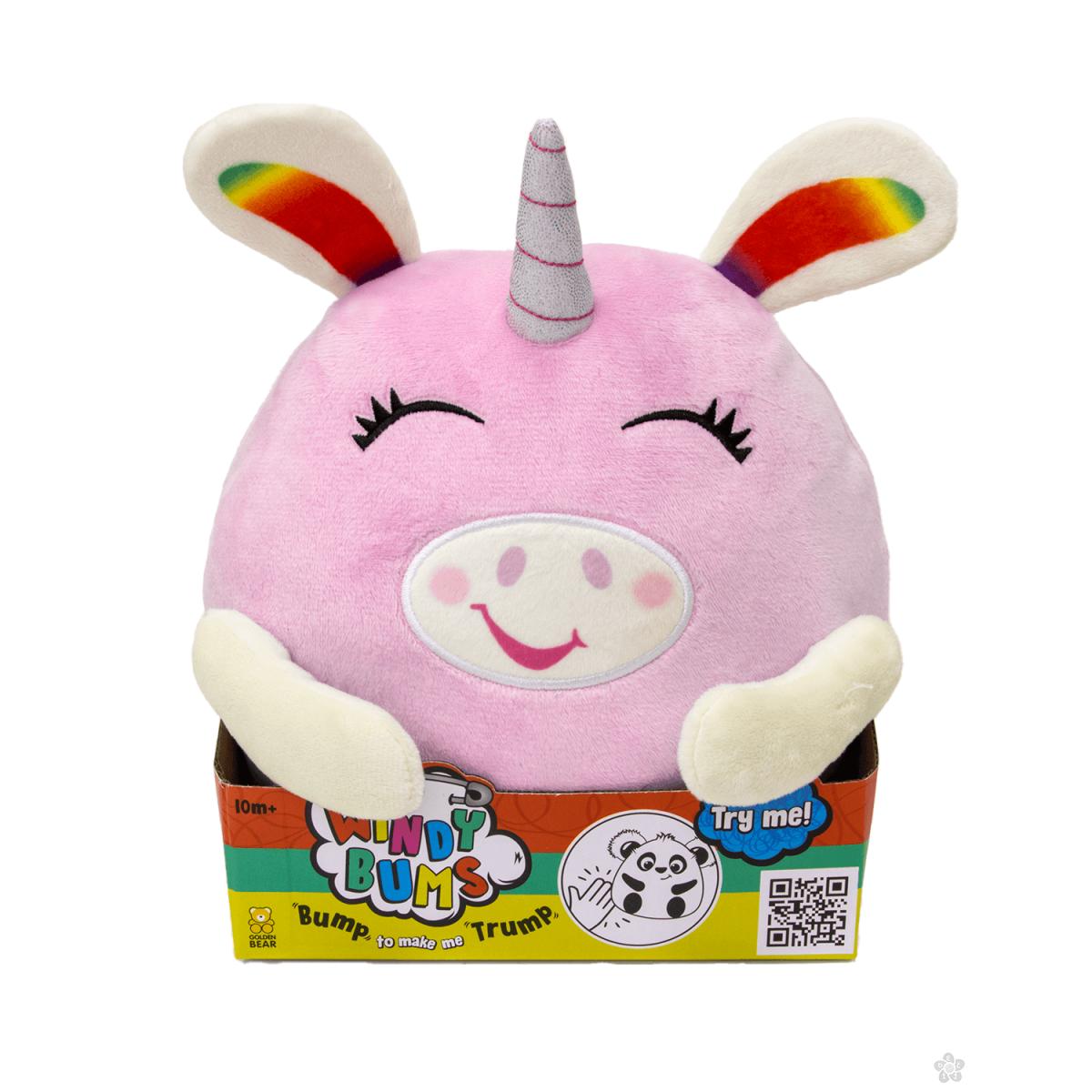 Plišana igračka Windy Bums Unicorn 0978B 
