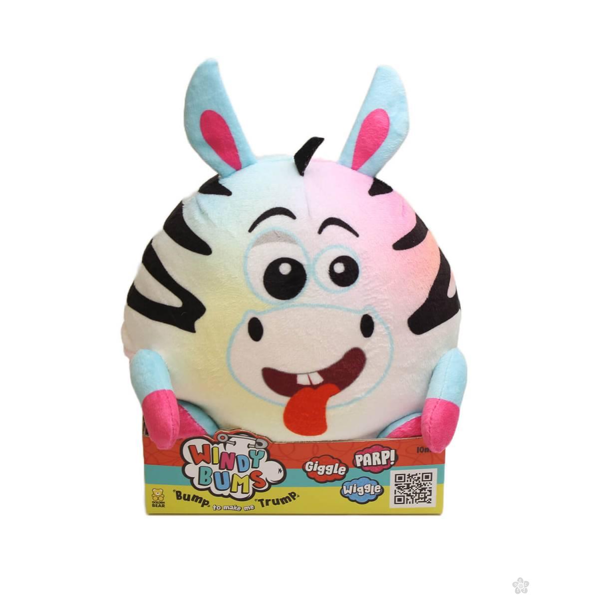 Plišana igračka Windy Bums Zebra 0978B 