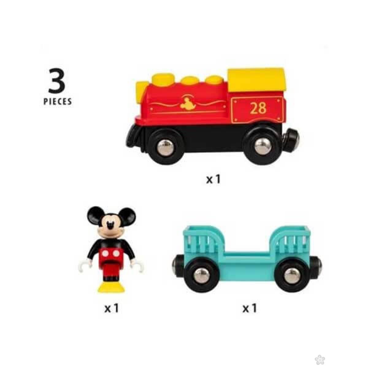 Lokomotiva na baterije Mickey Mouse BR32265 