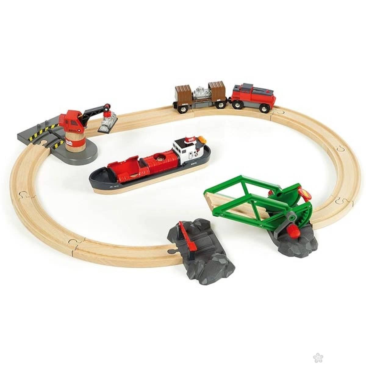 Set cargo luka - 16 delova Brio BR33061 