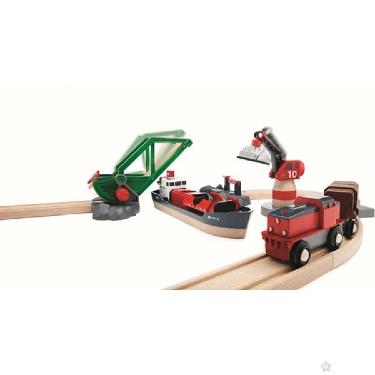 Set cargo luka - 16 delova Brio BR33061 