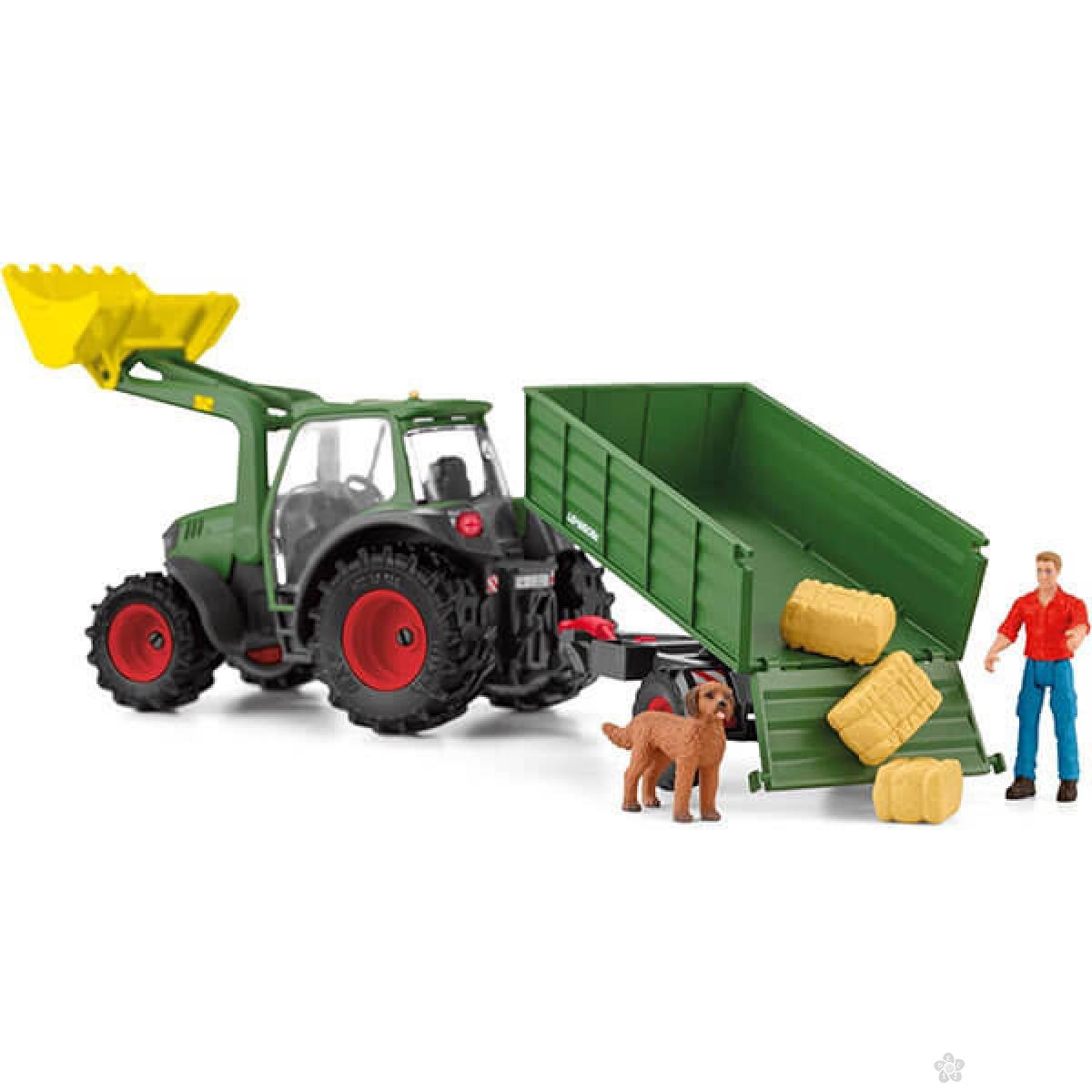 Traktor sa prikolicom Schleich 42608 