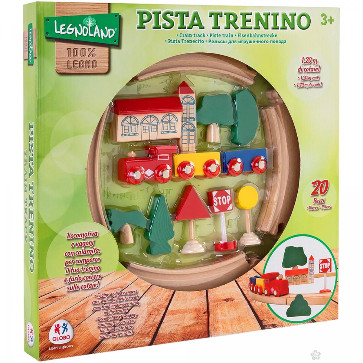 Drveni voz set 20 delova GLO37724 