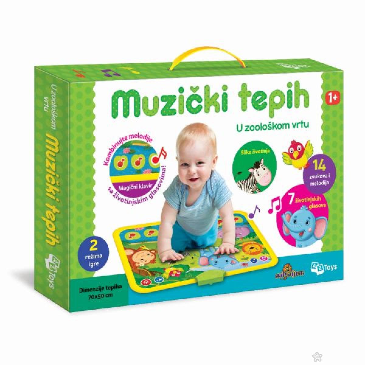 Muzički tepih - U ZOO vrtu 11/01017 